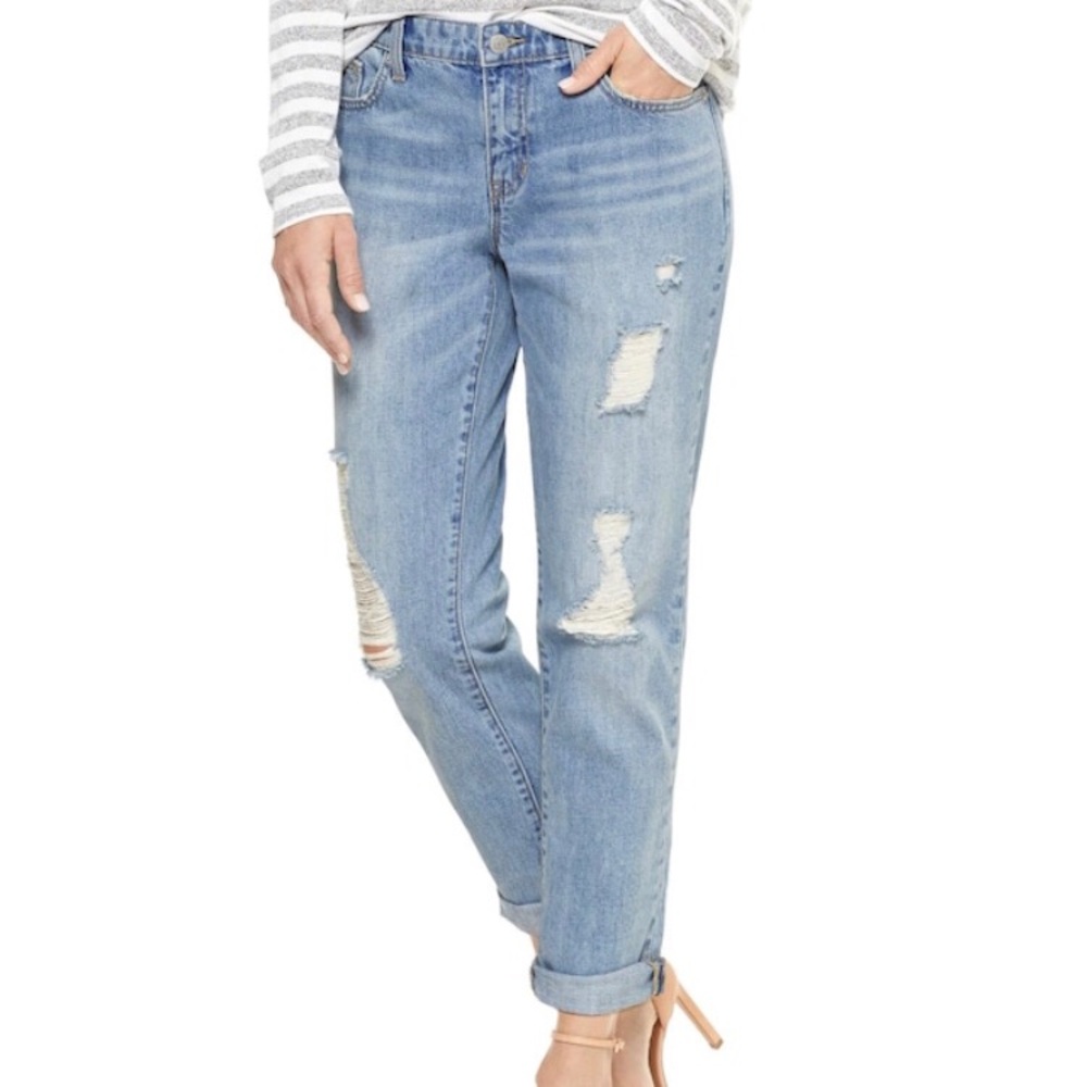 Gap destructed boyfriend jeans NWOT